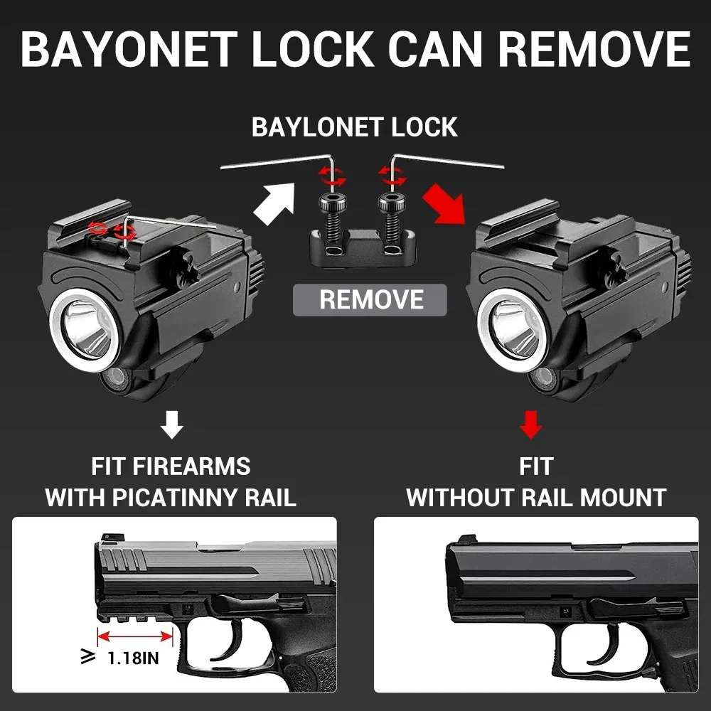 800 Lumens Tactical LED Flashl - Timing Light Gun ulasan dan harga