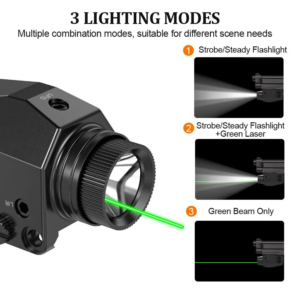 1000LM Tactical LED Flashlight - Timing Light Gun ulasan dan harga