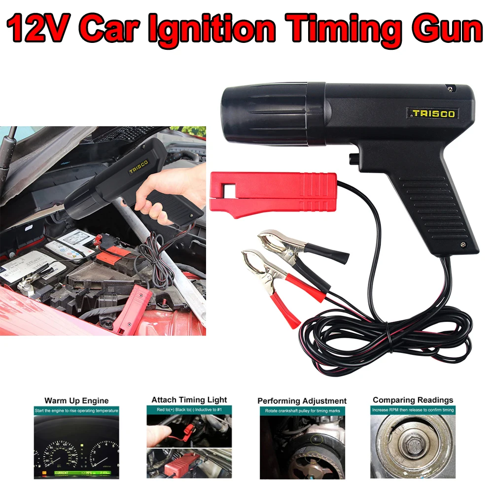 12V Car Ignition Timing Gun Ga - Timing Light Gun ulasan dan harga