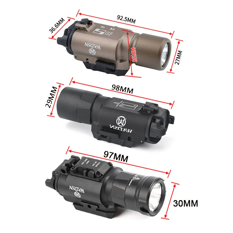 WADSN Tactical XH35 Surefi Fla - Timing Light Gun ulasan dan harga